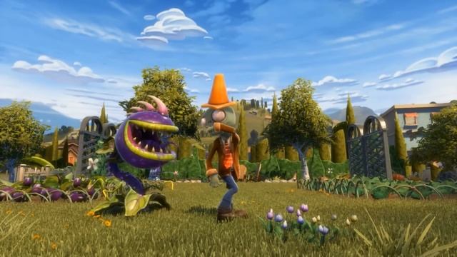 Plants vs. Zombies: Garden Warfare - Первый Взгляд смотреть онлайн