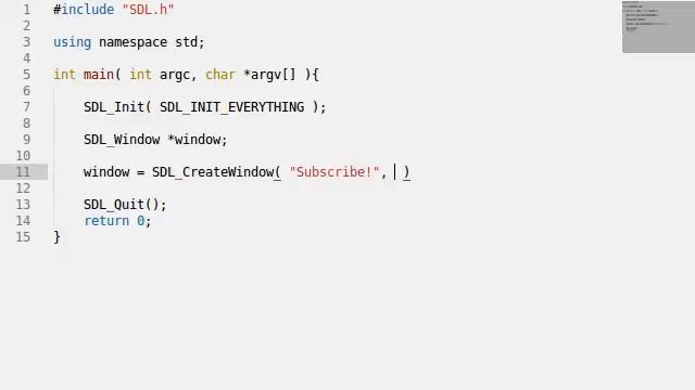 C++ [SDL] 01 Basic Window смотреть онлайн
