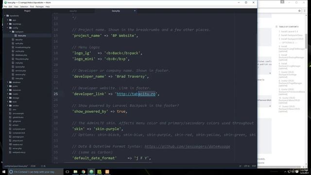Laravel PHP FW Tutorial - Full Course for Beginners | Project 3 Backpack Base Package Setup - 02 смотреть онлайн