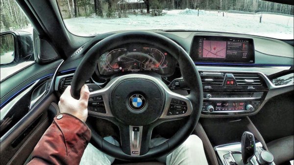 2020 BMW 540i 3.0 AT - POV TEST DRIVE