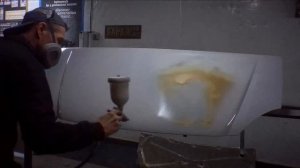 Покраска акрилом#VIKA202белый + подготовка #Газель