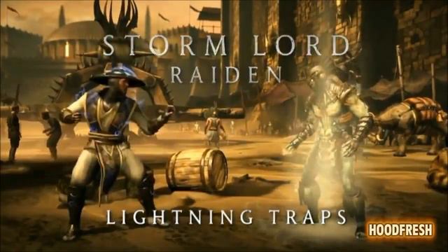 MORTAL KOMBAT X-RAIDEN GAMEPLAY,FATALITY AND XRAY смотреть онлайн