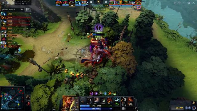 I return to serve (Rank 2) plays Legion Commander Dota 2 Full Game смотреть онлайн