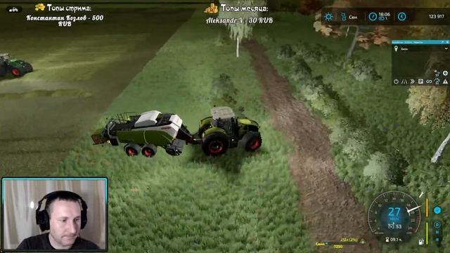 Добываю нефть и золото с полей (шутка) - Angeliter land #15 - Farming Simulator 22 смотреть онлайн