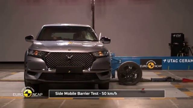DS 7 Crossback Crash Test смотреть онлайн