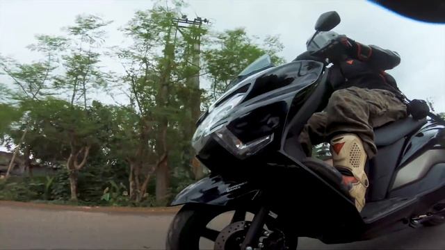 Suzuki Burgman Street 125 sound | 360 walkaround | 0-60 timing смотреть онлайн