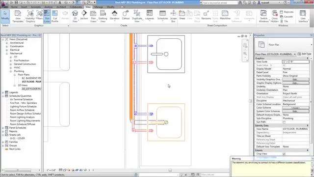 Revit MEP 2012: Modeling with Plumbing смотреть онлайн