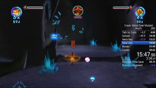 Crash: Mind Over Mutant Any% Speedrun in 29:57 смотреть онлайн