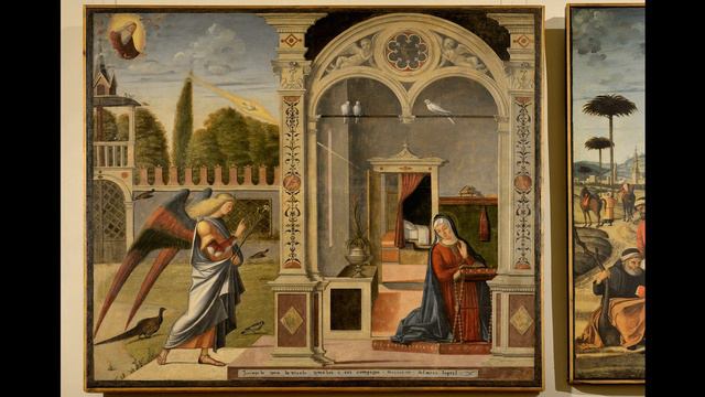 Vittore Carpaccio - Anunciación смотреть онлайн