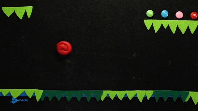 STRAWBERRY Pacman vs. Crazy Ghost Battle | Game Pac-Man Stop Motion IRL смотреть онлайн