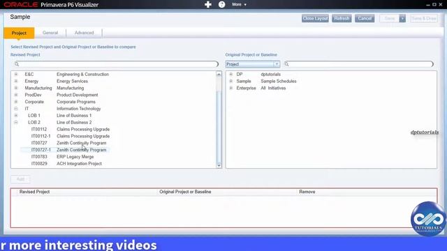How to Identify Activities That Do Not Exist In Baseline In Primavera P6 Using Schedule Comparison смотреть онлайн