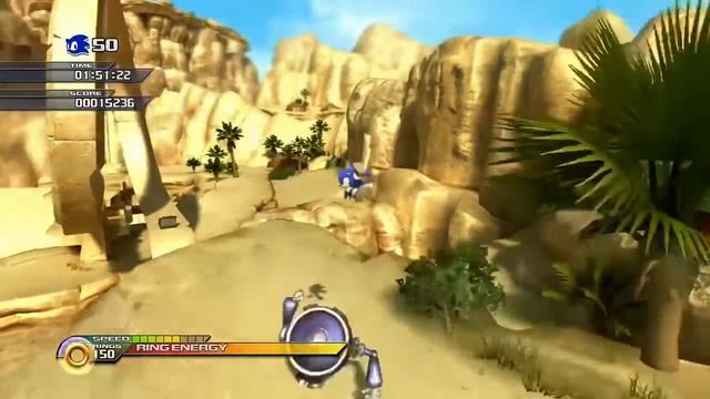 Sonic Unleashed on the Xbox one - Arid sands play through смотреть онлайн