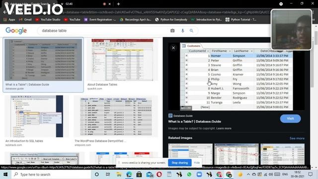 What is a Database? | Python Simplified | Pythoneese смотреть онлайн
