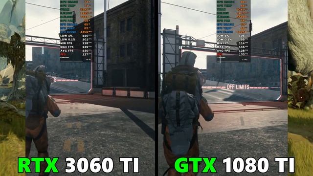 RTX 3060 TI VS GTX 1080 TI - TEST IN 10 GAMES  IN 1080p