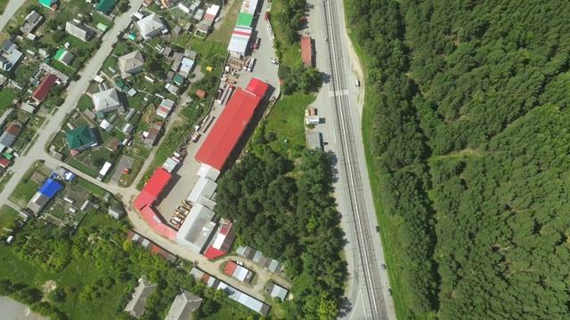 г. Заводоуковск. С высоты. смотреть онлайн