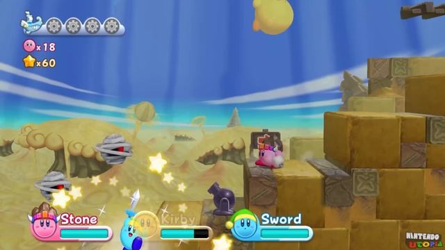 Kirby's Return to Dream Land Walkthrough ᴴᴰ | Level 2 (All Energy Spheres) смотреть онлайн