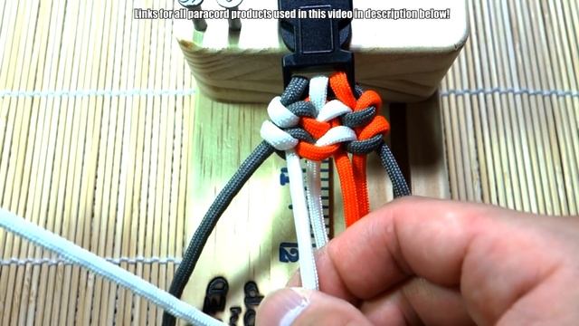 How to Make a Mated Snake Knot Paracord Bracelet Tutorial смотреть онлайн