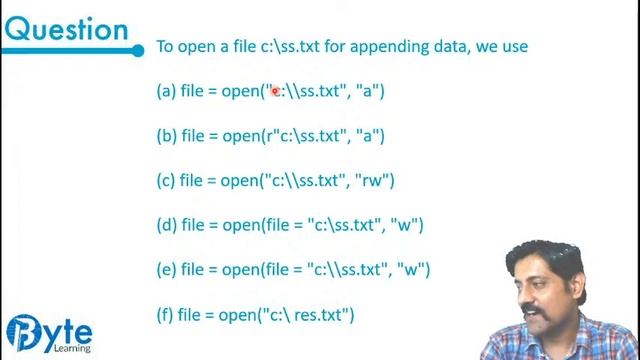 File Handling in Python | Byte Live Quiz 1 | Class 12 | Computer Science | Byte Learning смотреть онлайн
