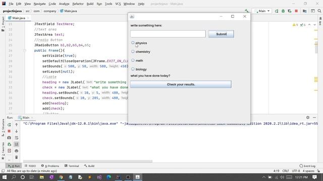 Task manager app making (using java swing GUI) смотреть онлайн