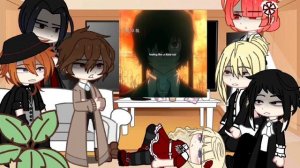 Port mafia/pm/ react to dazai osamu/!! Angst!!/