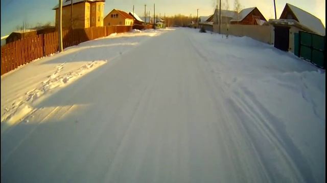 Мечта детства - снегокат с моторчиком смотреть онлайн