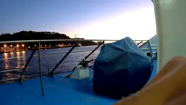 Паром через реку Тежу. Путешествие: Португалия, Испания 2017. #53 смотреть онлайн