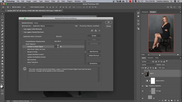 How to Create Custom Keyboard Shortcuts in Photoshop - 2 Minute Tip смотреть онлайн