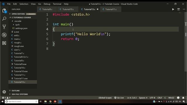Do While Loop In C: C Tutorial In Hindi #13 смотреть онлайн