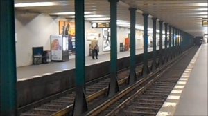 U-Bahn Berlin - U-Bahnhof Kaiserdamm U2
