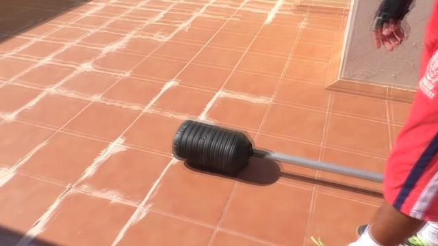 Как сделать штангу в ДОМАШНИХ УСЛОВИЯХ+ 5 Упражнения со штангой. смотреть онлайн