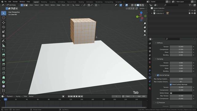 Cloth Simulation Settings | Blender 3.0 Tutorial смотреть онлайн