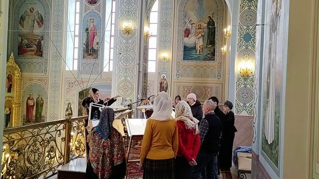 Видехом Свет Истинный..." (обиход). Регент Екатерина Артюхова. смотреть онлайн