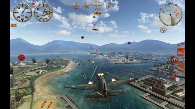 Sky Gamblers: Storm Raiders - Android Gameplay [Full HD] смотреть онлайн