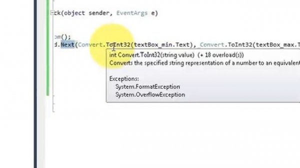 C# Tutorial 35: Random Number Generator within range C#