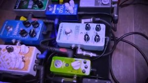 Урок № 13 Гитарные педали эффектов примочки