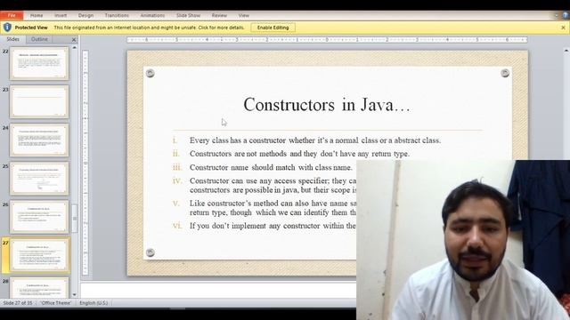 Constructor In Java смотреть онлайн