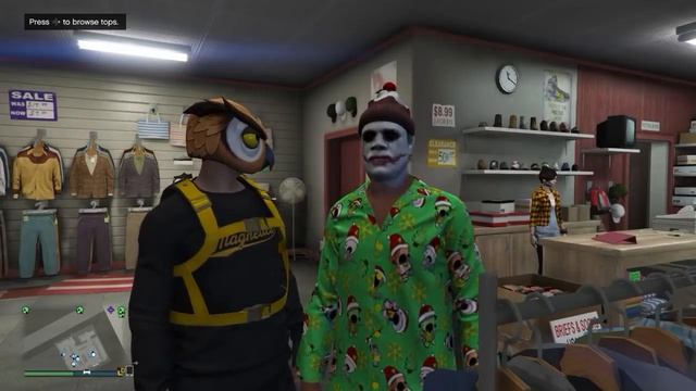 GTA 5 Funny Moments - Christmas Shopping, Santa Claus, & Yacht Dive Glitch (Day Before the Snow) смотреть онлайн