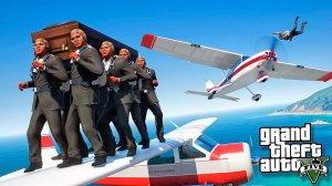 НЕЛЕПЫЕ ФЕЙЛЫ И ТАНЦЫ С ГРОБОМ В ГТА 5! СМЕШНЫЕ МОМЕНТЫ ОБЗОР МОДА GTA 5! COFFIN DANCE В ГТА 5 МОДЫ