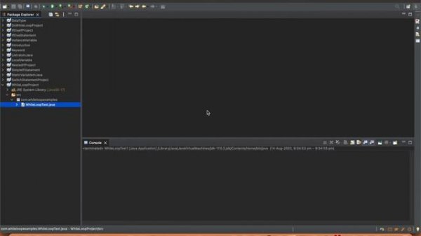 While loop in java | Test Automation World