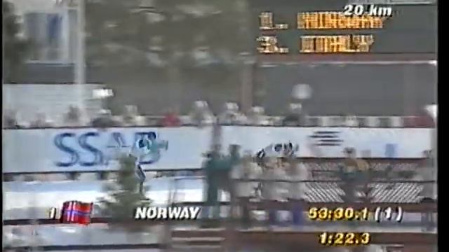 Ski VM Falun 1993 stafett, herrer. Svenske kommentarer, vhsrip смотреть онлайн
