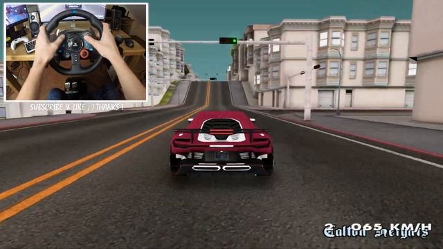 Italdesign Zerouno GTA San Andreas ? LOGITECH G29 ENB GRAPHIC REVIEW смотреть онлайн