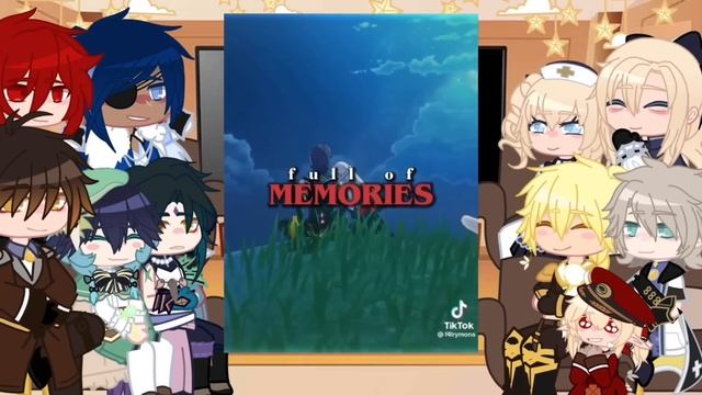 《Mondstadt + Xiao & Zhongli React To Venti》—《Slight OOC - Angst -Hinted Xiaoven》