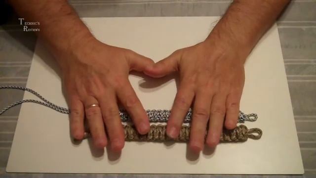 Сравнение браслета выживания из паракорда и полиамидного шнура 3 мм Survival Bracelets смотреть онлайн