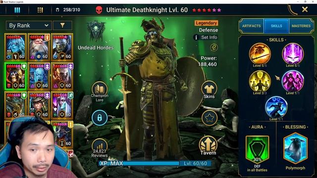 NEW ULTIMATE DEATH KNIGHT BUILD ARENA SHOWCASE! MAXED END GAME AND REBUILT! | RAID: SHADOW LEGENDS смотреть онлайн