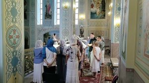 Стихиры на стиховне , глас 4-й. Регент Екатерина Артюхова.