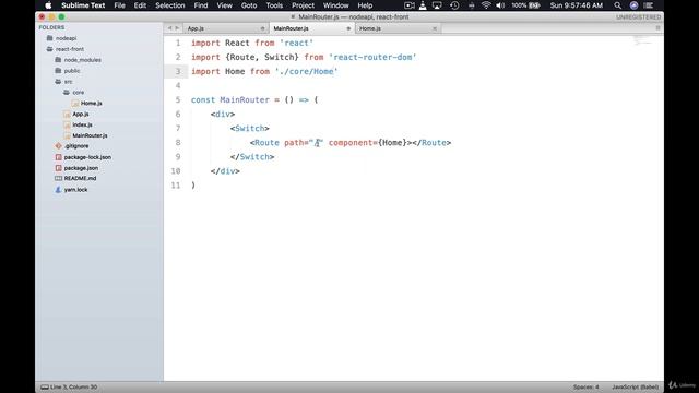 2 Using react router dom смотреть онлайн