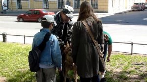 прогулка с волком Скифом 21/05/2011 2часть