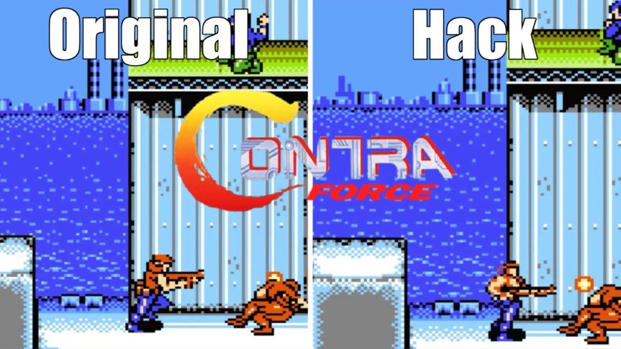 Contra Force (Super Contra 6) [1992] Original vs Hack (Сравнение версий) смотреть онлайн