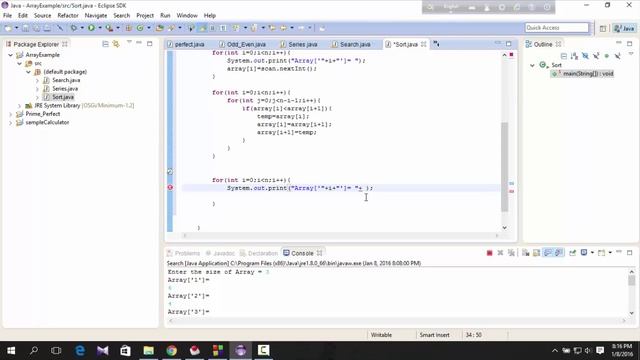 java bangla tutorial (part 10) || Bubble sort in java смотреть онлайн