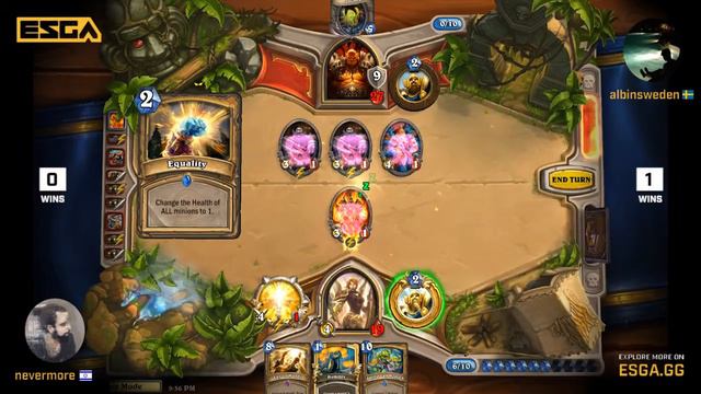 ESGA Hearthstone tournament #12 (EU) смотреть онлайн